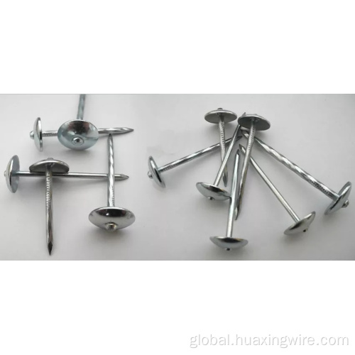 Umbrella Nail Galvnized umbrella roofing nails Factory